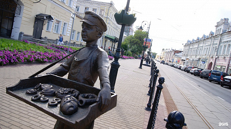 Скульптура Пирожник Скульптура Пирожник
