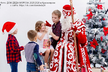 Резиденция Деда Мороза в п. Элита