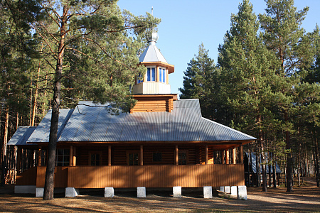 7. Город Енисейск. Монастырское озеро