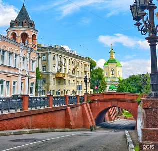 Каменный мост. Пешеходная экскурсия по Воронежу
